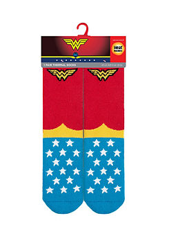 Ladies Wonder Woman Lite Socks by Heat Holders