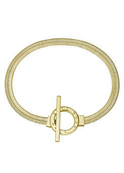 Ladies Zia Collection Gold IP Plated Bracelet by Boss