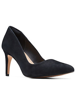 Laina Rae Black Suede Shoes by Clarks