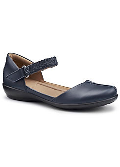 Lake Denim Navy Women’s Casual Shoes by Hotter
