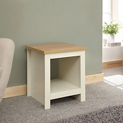 Lancaster Side Table with Shelf