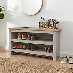 Lancaster Simple Shoes Bench by GFW