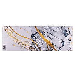 Large Suede Yoga Mat - Marble by Body Sculpture