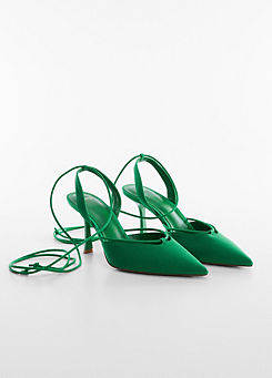 Lau Green Court Shoes by Mango