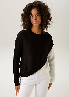 Layered Look Jumper by Aniston