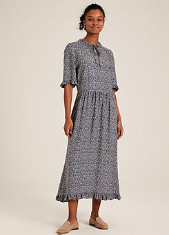 Layla Frilled Midi Dress by Joules