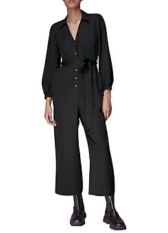 Leah Collar Jumpsuit by Whistles