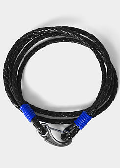 Leather Colour Bound Bracelet by Joe Browns