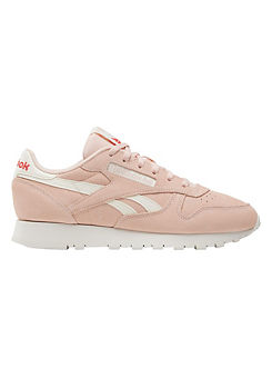 Leather Lace-Up Trainers by Reebok Classic