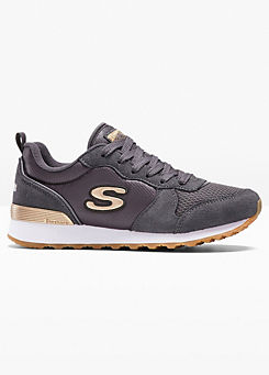 Leather Lace-Up Trainers by Skechers