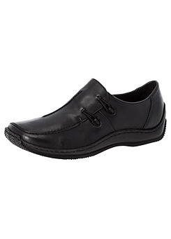 Leather Slip-On Loafers by Rieker