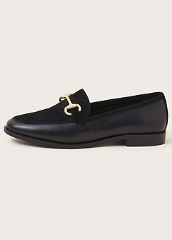 Leather Suede Loafers by Monsoon