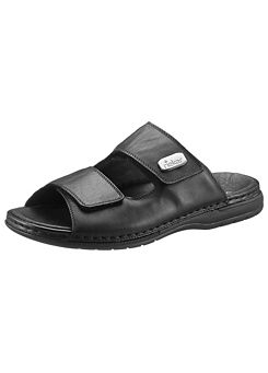 Leather Velcro Sandals by Rieker