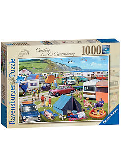 Leisure Days No 5 Camping & Caravanning 1000 Piece Jigsaw Puzzle by Disney