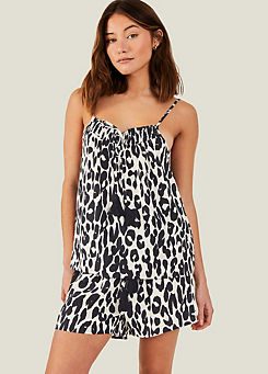 Leopard Vest Pyjama Set by Accessorize