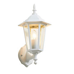 Libourne 1 Light 6 Panel E27 Traditional Outdoor Wall Lantern by Zink