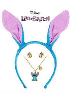 Lilo and Stitch Blue & Purple Headband with Jewellery Gift set by Disney