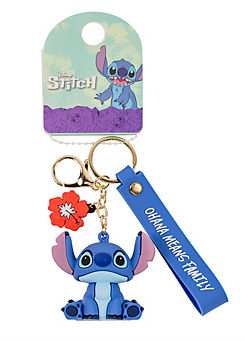 Lilo and Stitch Blue and Gold 3D Keychain by Disney
