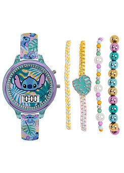 Lilo and Stitch Digital Watch and Bracelet Set by Disney