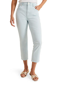 Lindsey Cropped Straight Leg Jeans by Phase Eight