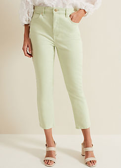 Lindsey Cropped Straight Leg Jeans by Phase Eight