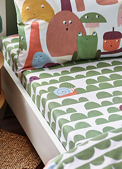 Little Furn Funguys Fitted Sheet by FURN