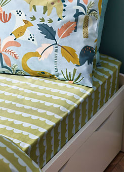 Little Furn Little Dinos Fitted Sheet by FURN