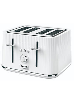 Loft 4 Slice Toaster - White by Tefal