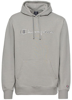 Logo Embroidered Hoodie by Champion