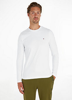 Logo Print Long Sleeve Top by Tommy Hilfiger