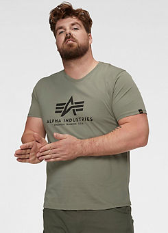 Logo Print Short Sleeve T-Shirt by Alpha Industries