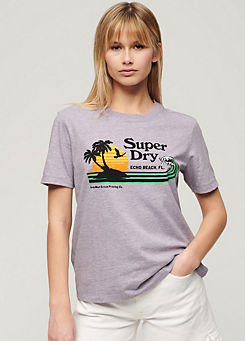 Logo Print Short Sleeve T-Shirt by Superdry