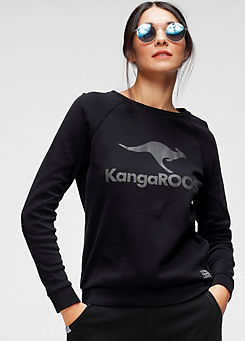 Logo Print Sweatshirt by Kangaroos