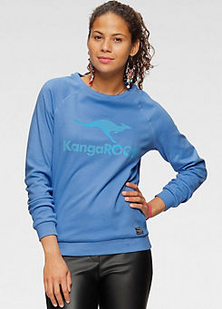 Logo Print Sweatshirt by Kangaroos