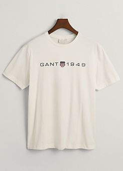 Logo Print T-Shirt by Gant