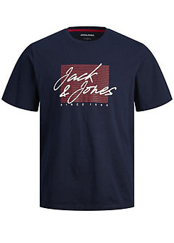 Logo Print T-Shirt by Jack & Jones Junior