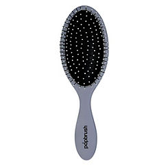 London Rain Grey Popbrush Ultimate Soft Bristle Hair Brush by Popmask