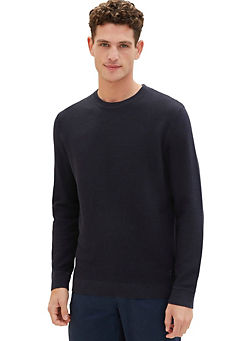 Long Sleeve Knitted Jumper by Tom Tailor