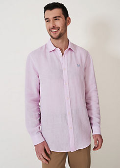 Long Sleeve Linen Shirt by Crew Clothing Company