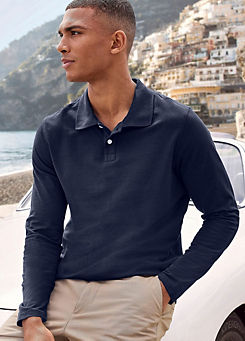 Long Sleeve Polo Shirt by beachtime