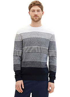 Long Sleeve Striped Jumper by Tom Tailor