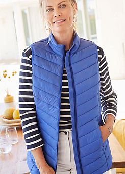 Longline Gilet by Cotton Traders