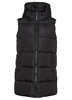Longline Quilted Gilet by Vero Moda