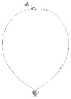 Lovely Guess Silver Necklace by Guess