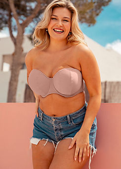 Luxe Underwired Strapless Bra by Curvy Kate