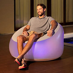 Luxury Inflatable LED Chair by Bestway