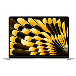 MacBook Air (M2, 2023) 15-inch with 8-core CPU & 10-core GPU, 256GB - Starlight by Apple