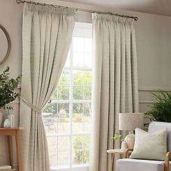Madison Lined Pair of Pencil Pleat Curtains by Alan Symonds