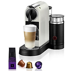 Magimix Citiz Pod Coffee Machine with Milk Frother- White 11319 by Nespresso