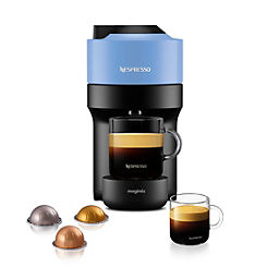 Magimix Vertuo Pop Pod Coffee Machine- Pacific Blue 11731 by Nespresso